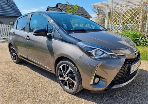 Toyota Yaris cena 66900 przebieg: 46000, rok produkcji 2019 z Gdańsk małe 79